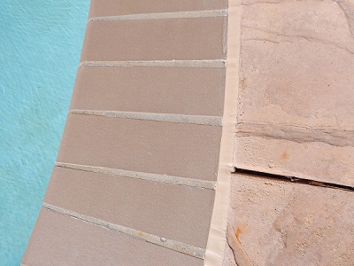 Tan pool Caulk